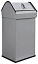 Урна для мусора Nofer 14118.S 40л. серая
