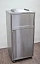 Урна "Мега-3", 510х610х1310, шлифованная, с емкостью 120 л