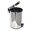 Урна для мусора Ksitex GB-12L хром